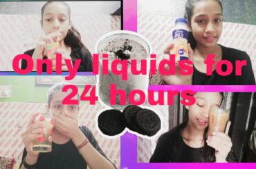 Only liquids for 24 hours 🍷🍷🍷//The Cute Bunny//Gone Hungry//I died of hunger//