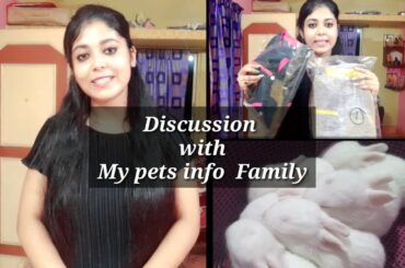Important discussion with my #Mypetsinfo YouTube Family || baby bunnies ||  healthy playing rabbit