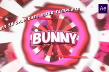 Bunny 2D Cpop Cute Intro Template