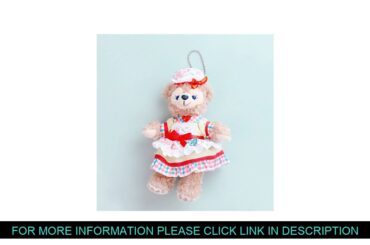 Review15cm Stella Rabbit Duffy Bear Shirley Plush Keychain Cartoon Cute Rabbit Key Chain Girl Bag P