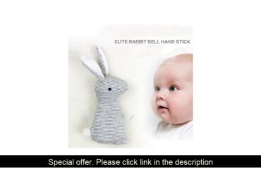 ⭐️ Baby Rattle Toys Animal Cute Rabbit Hand Bells Plush Baby Toy With BB Sound Toy Gift Christmas P