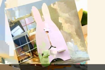 ✓Univeral Lazy Mobile Phone Holder Accessory Cute Rabbit Adjustable Cel