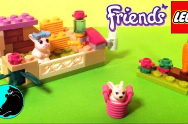 LEGO Friends Bunny and Babies 41087 Unboxing Toy Review