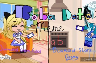 Boba date meme (collab with my cute baby sister)