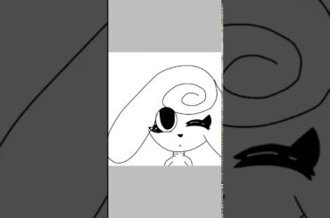 my Drawing of cute bunny