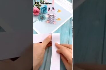 #cuterabbit🐇🐇🐰🐰 #paper craft..🤩😊