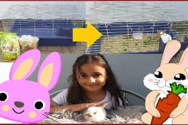 HOW TO SET UP YOUR RABBIT CAGE (easy)