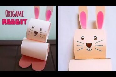 DIY cute bunny/paper rabbit/origami rabbit/cute bunny/origami bunny/paper animals/origami animals