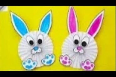 How to make cute rabbit with paper
