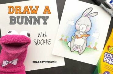 Draw a BUNNY with Sockie