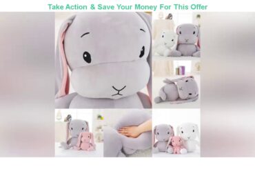 Best New Rabbit Stuffed Baby Kids Gift Cute Bunny Soft Plush Toys Animals Doll 30cm