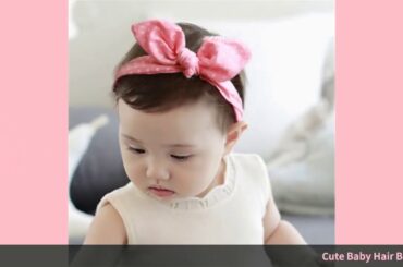 ✓Cute Baby Hair Band Rabbit Ears Headband Kids Girls Bow Style Hairband