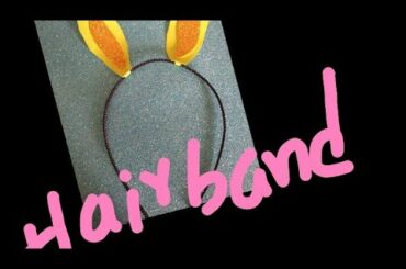 cute Rabbit hairband