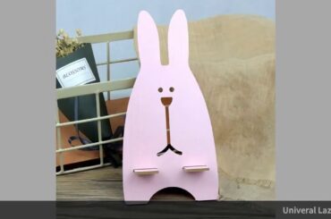 ✓Univeral Lazy Mobile Phone Holder Accessory Cute Rabbit Adjustable Cel