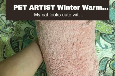PET ARTIST Winter Warm Small Dog Pajamas Coats for Puppy,Cute Rabbit Design Pet PJS Jumpsuit,So...