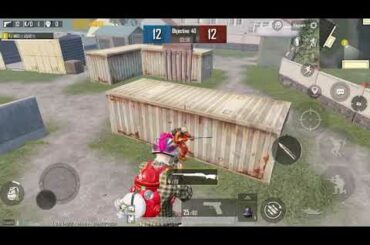 1v1 M24 with cute bunny |PUBG M| MAX ASAD GAMING