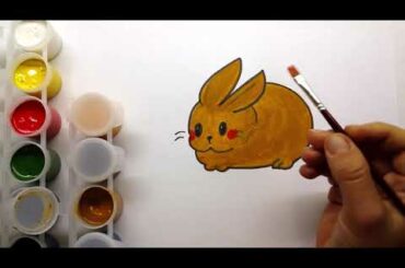 Как нарисовать Милого Кролика How to draw Cute Rabbit
