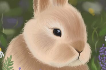 Bunny painting
