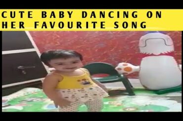 Cute baby girl dancing ,on her favourite song,14 months old!!Song Sauda khara khara!