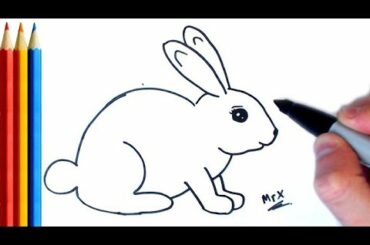How to Draw Rabbit (easy) - Step by Step Tutorial