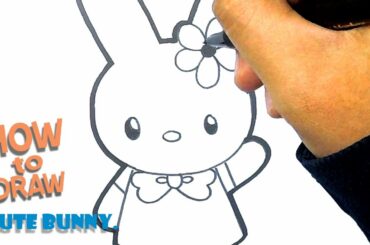 How to Draw cute bunny | Easy Drawing | Drawing for Kids