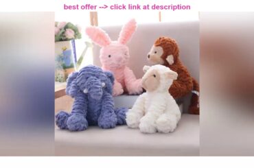 ⏱ Buy Cute Unicor Soft Plush Rabbit elephant Stuffed Animal dear Toy  Alpaca Appease  Baby Bed