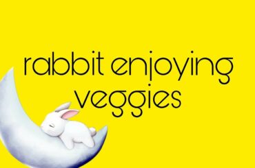 Bunny enjoying veggies ||Oscar the cute bunny||#bunnylove #bunnyeating