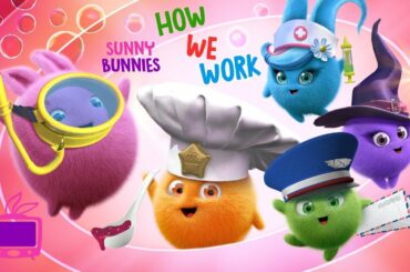 🔴 LIVE SUNNY BUNNIES TV | How We Work | Learn with Sunny Bunnies | Cartoons for Children