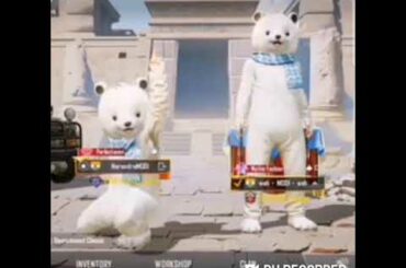 1 2 cha-cha-cha cute bunny Video || PUBG MOBILE