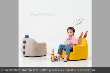 ☑Children sofa girl princess rabbit mini baby chair lazy sofa seat cute