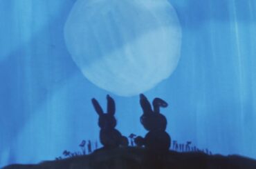 Easy watercolor painting || super cute bunny's 🐰|| night scene || Evisha Tripathi