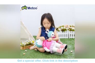 ❄️ Wholesale 42CM Big Metoo Dolls Stuffed Toy Baby Girls Cute Rabbit Angela Doll Soft Animals Stuff