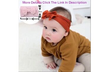 Slide 2020 Brand New Newborn Toddler Baby Girls Head Wrap Rabbit Big Bow Knot Turban Headband Hair