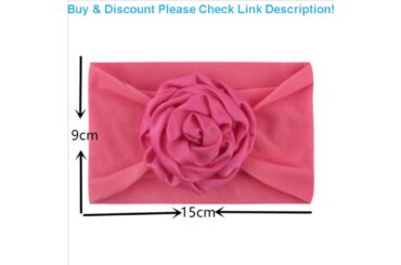 Slide AA Baby Girls Headwear Fashion Toddler Girl Hairband Bow Rabbit Turban Big Bow Knot Headband