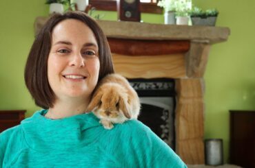 Help Name My Shoulder Bunny! | Baby Bunny Update