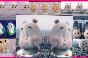 #cuterabbit tiktok compilation green fat rabbit cute | super cute fat rabbit part2