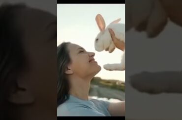 Rabbit Love ll Cute Rabbit !! Rabbit loving moments