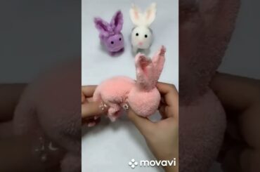 cute bunny making #tutorial #foryoupage