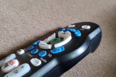 Meanwhile at the crine scene.... I was just trying to change the channels