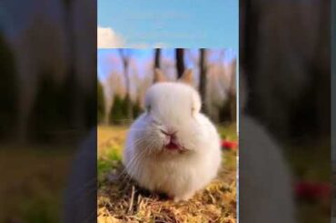 Innocence & cleanliness |cute rabbit |#shorts |#animals