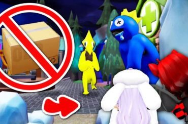 RAINBOW FRIENDS 2 But We CANT Use Our BOX With Moody! (Roblox)