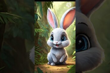 Cute Rabbit |animal cartoon#shortsvideo #viralvideo #cuteRabbit #Rk18.0