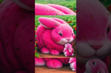 Strawberry Rabbit#cute#rabbit#short#viral#shortvideo