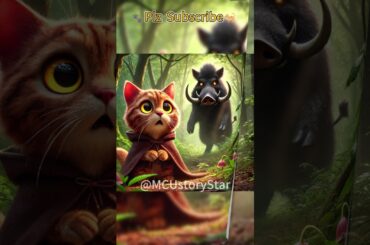 Cute Cat Rescued The Poor Rabbit #cat #cats #cute #rabbit #funnycats #funny #ai   @MCUstoryStar