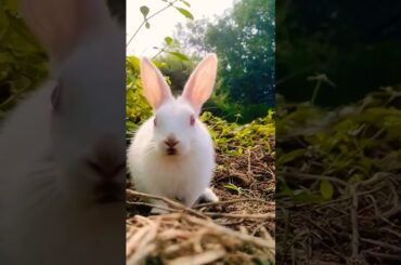 The Cutest Baby Rabbits #cute