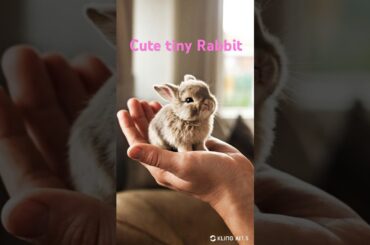 Miniature Tiny Rabbit.#cute#animal#fyp#foryoupage