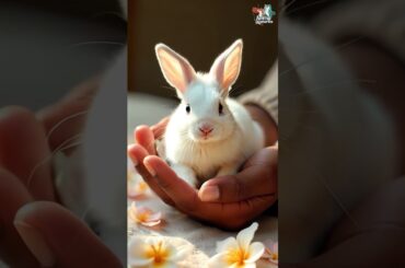 Adorable Baby Rabbit Moments! #Rabbit #animals #wildlife #cute #zoo #rabbits #shorts #trend