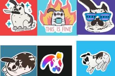 My boy pt.2 Stickers Fiancé made [delete if not allowed]