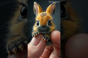 cute rabbit video short