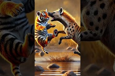 Cute rabbit saves poor little tiger cub#RabbitRescue#CuteAnimals#Animal Rescue